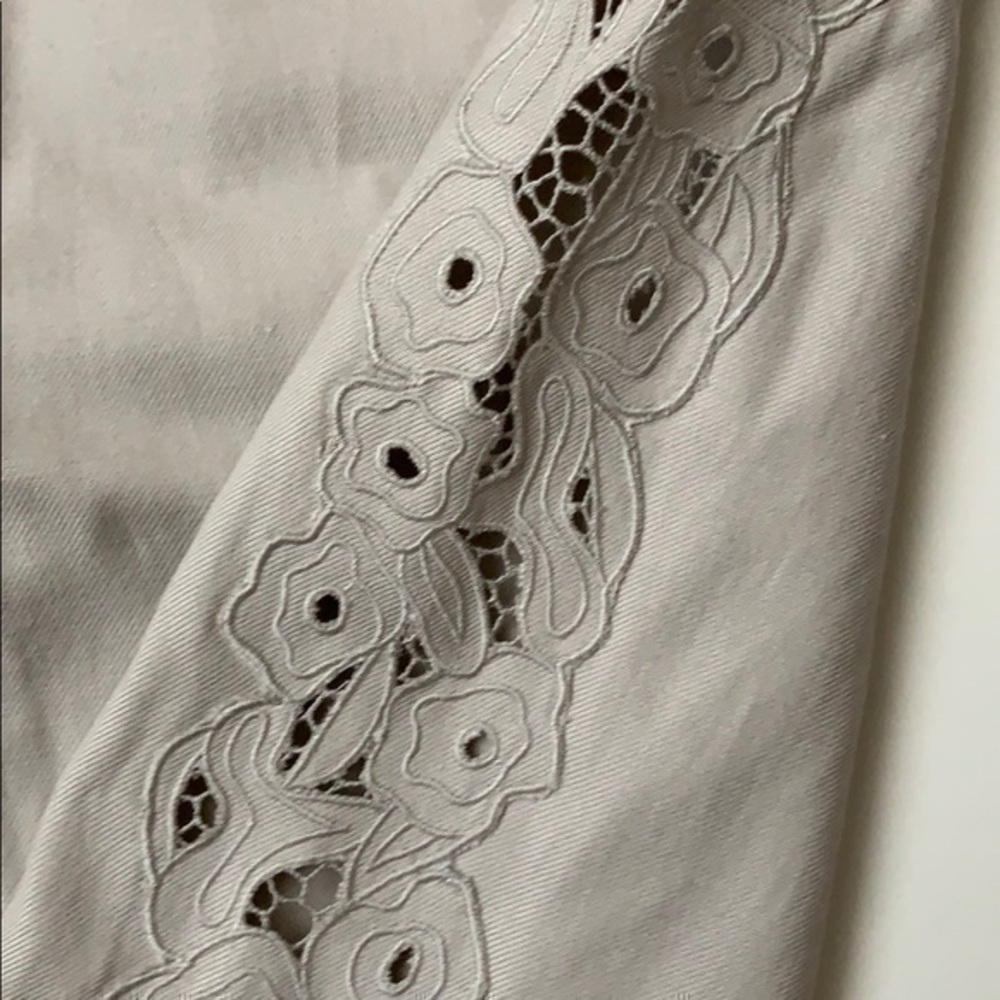 Catherine Malandrino | Shorts with Lace Cu… - Picture 2 of 7